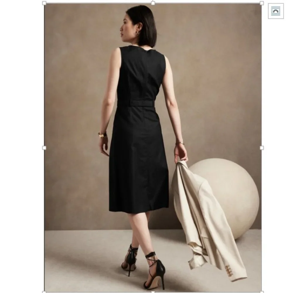 Classic Shift Dress w/belt Banana Republic - Picture 3 of 13
